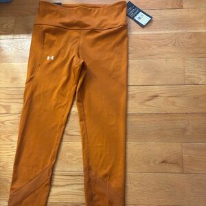 Under Armour Burnt Orange Performance Leggings